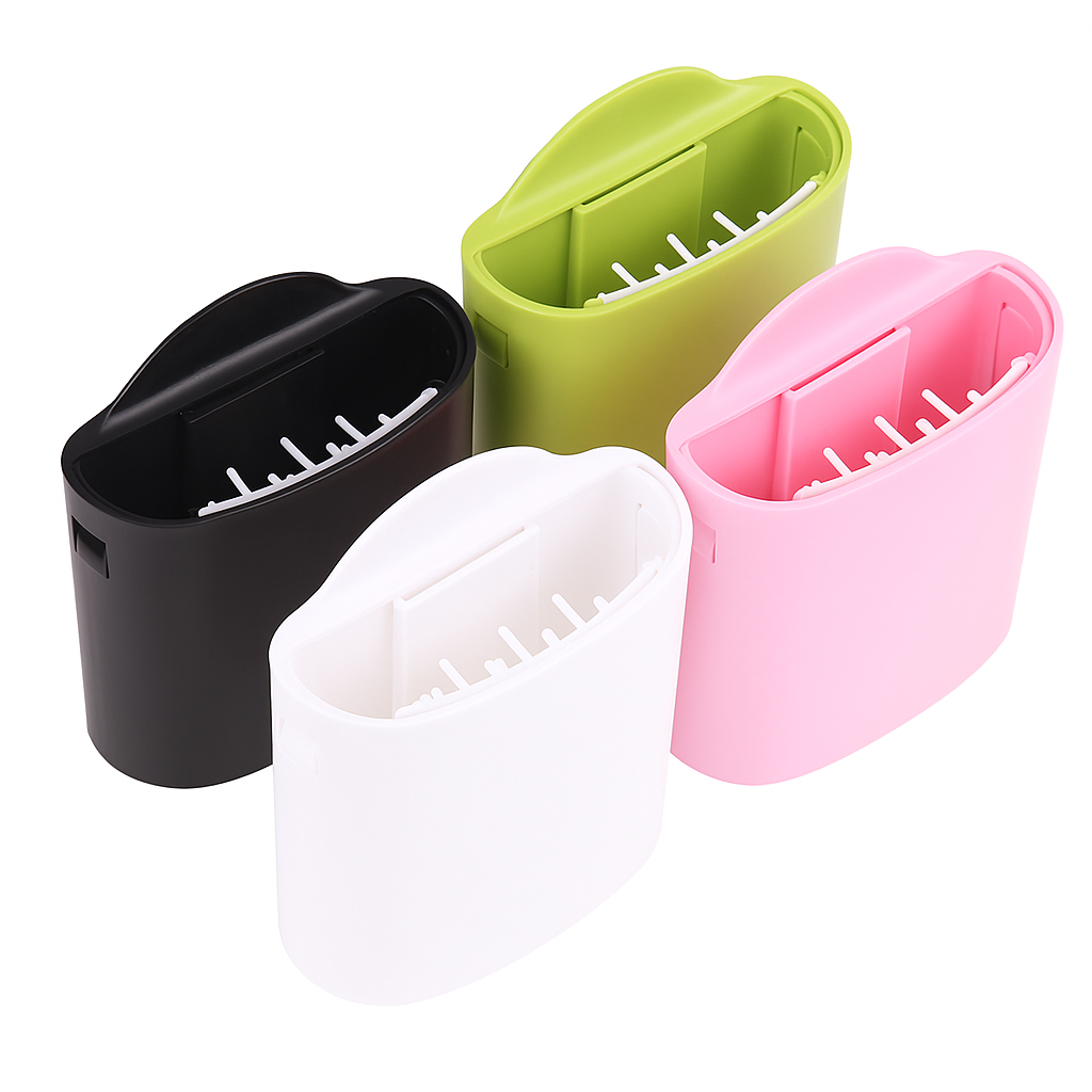 Contenedor de cabello para baño